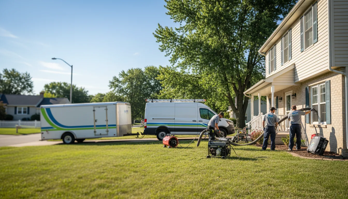 Flooded Basement Restoration And Cleanup With Repair in Walthill, NE near me